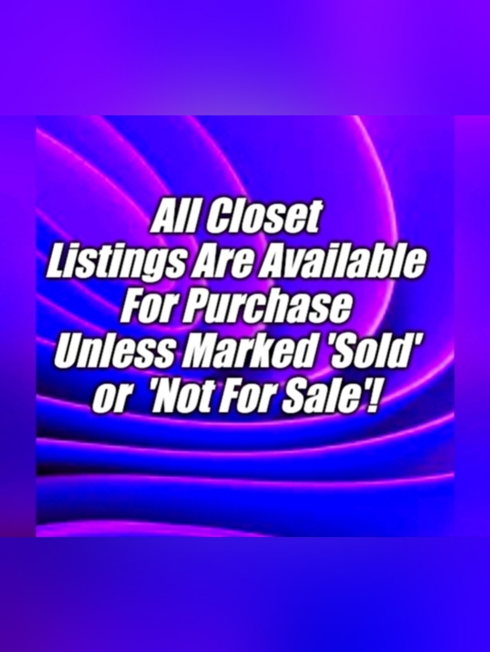 💜LISTINGS AVAILABLE FOR PURCHASE 💜
